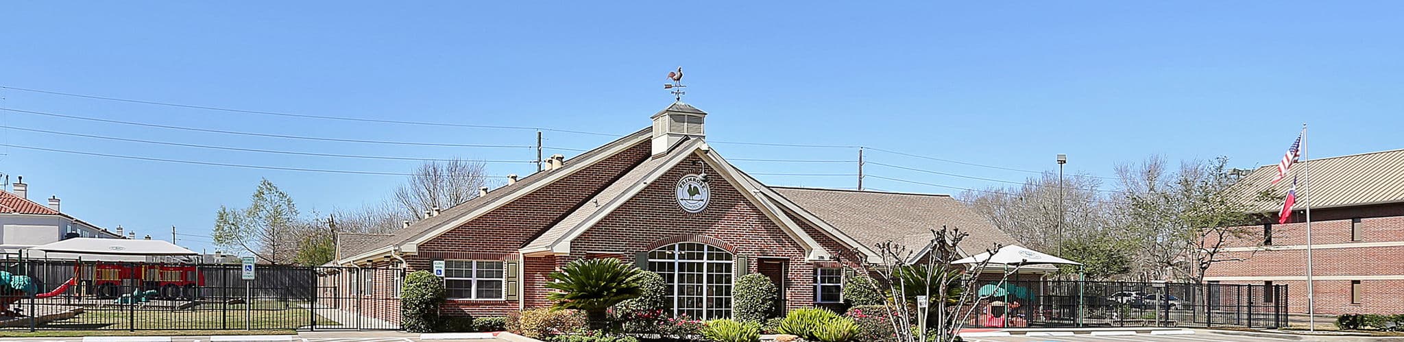 Exterior of a Primrose School of Eldridge Parkway