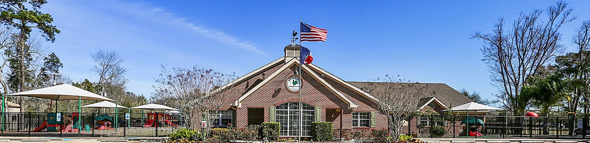 Exterior of a Primrose School of Friendswood