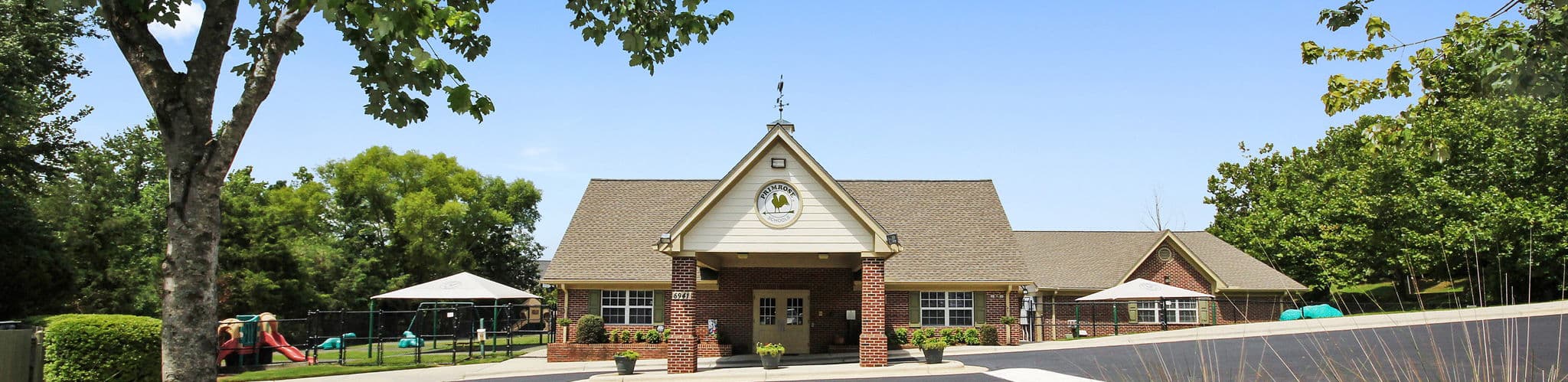 Exterior of a Primrose School of Hilburn