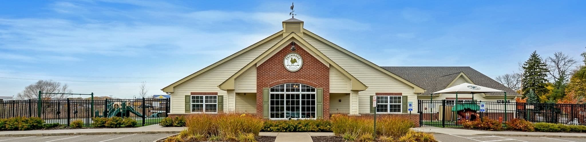 Exterior of a Primrose School of West Plymouth